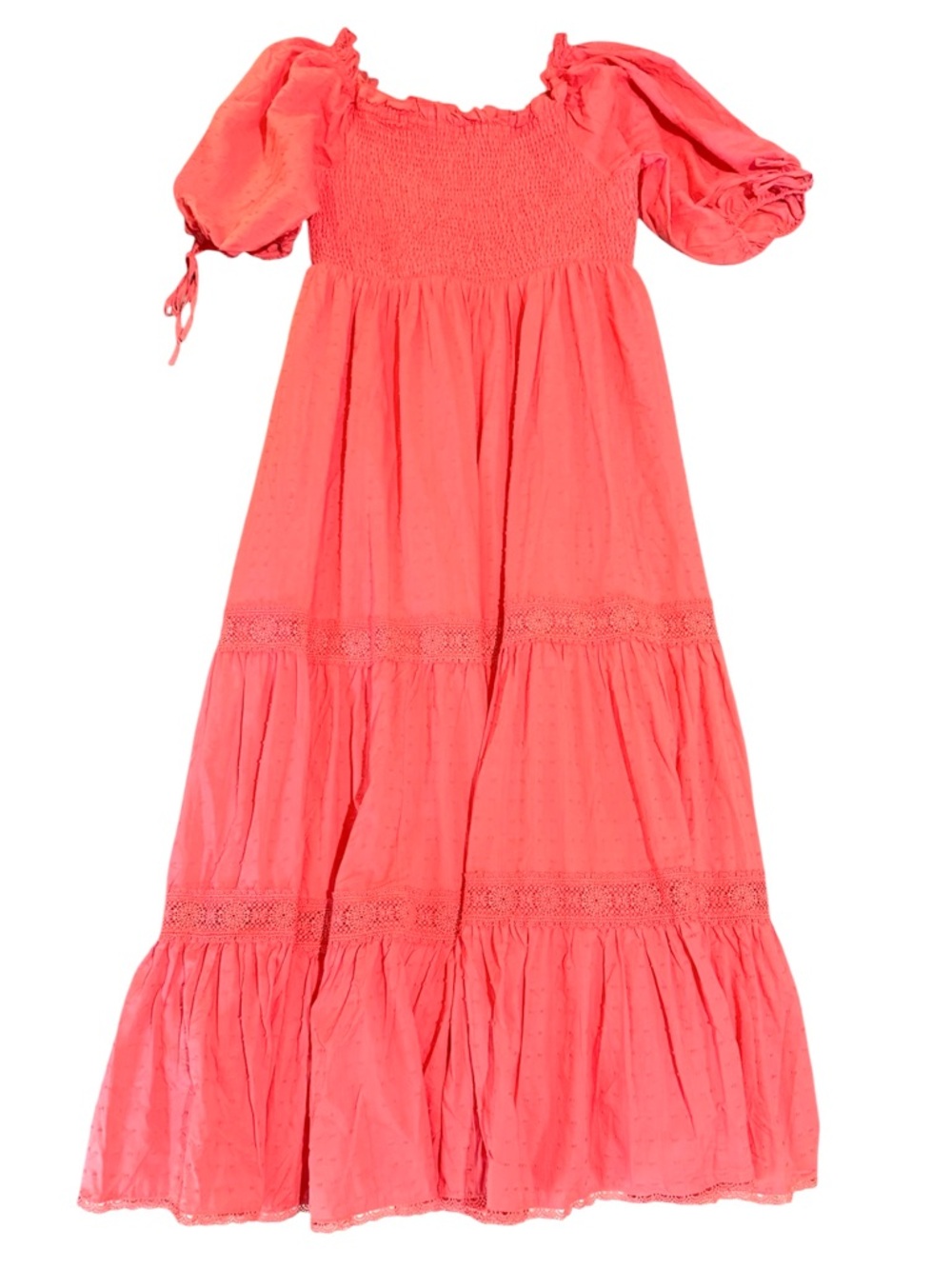 Beautiful City Chic pink maxi dress size M/18